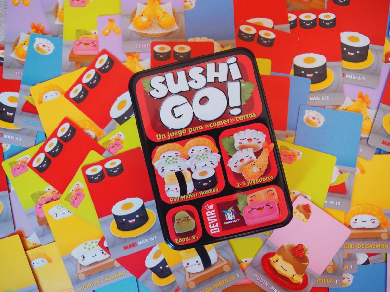 Sushi Go! el juego de mesa donde nos comeremos las cartas