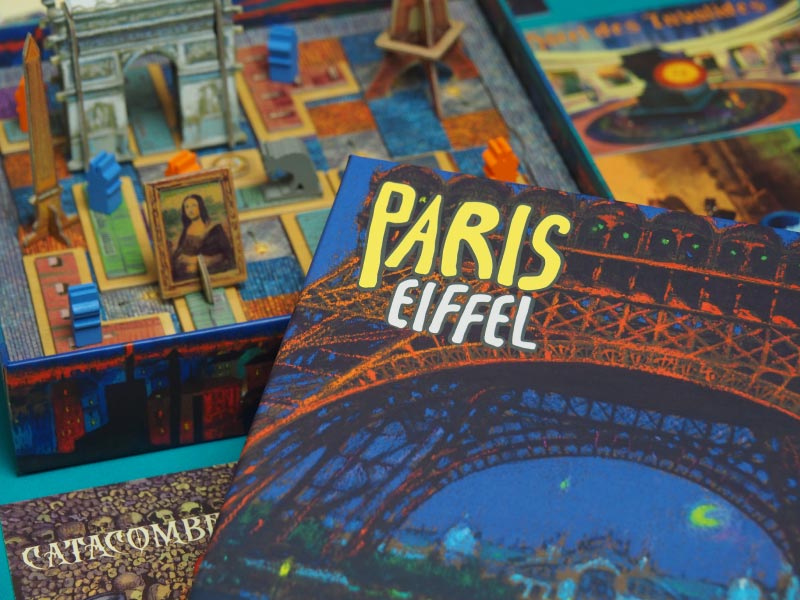 Eiffel es la expansión del juego de mesa Paris, la cité de la lumière