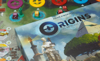 Origins, un eurogame de colocación de trabajadores-dados