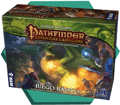 Portada de Pathfinder: el juego de cartas de aventuras