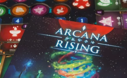 Arcana Rising, un juego de mesa para aspirantes a magos